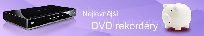 Nejlevnější DVD rekordéry